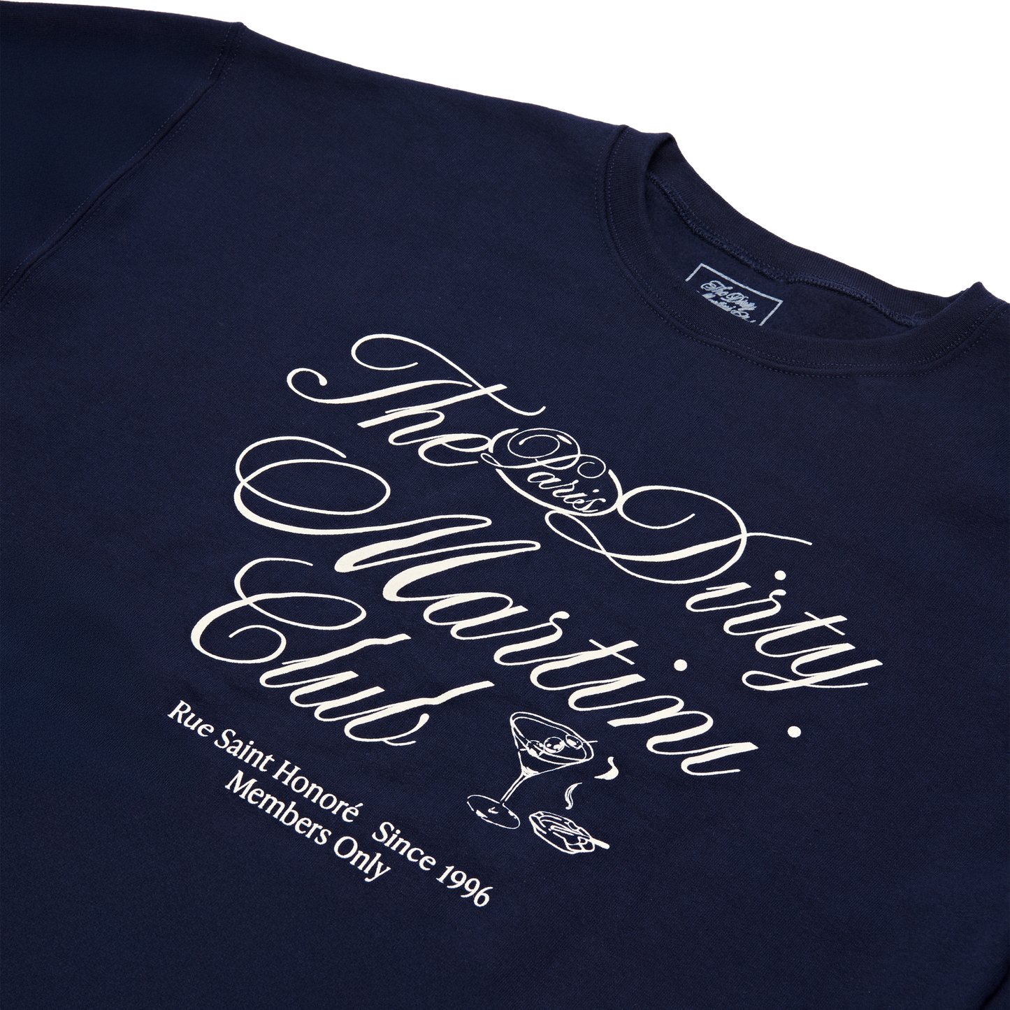 The Parisian Club Crewneck (Navy)