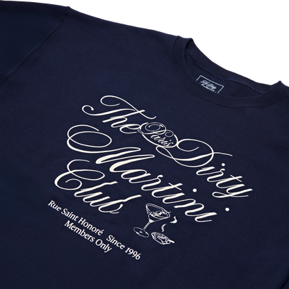 The Parisian Club Crewneck (Navy)