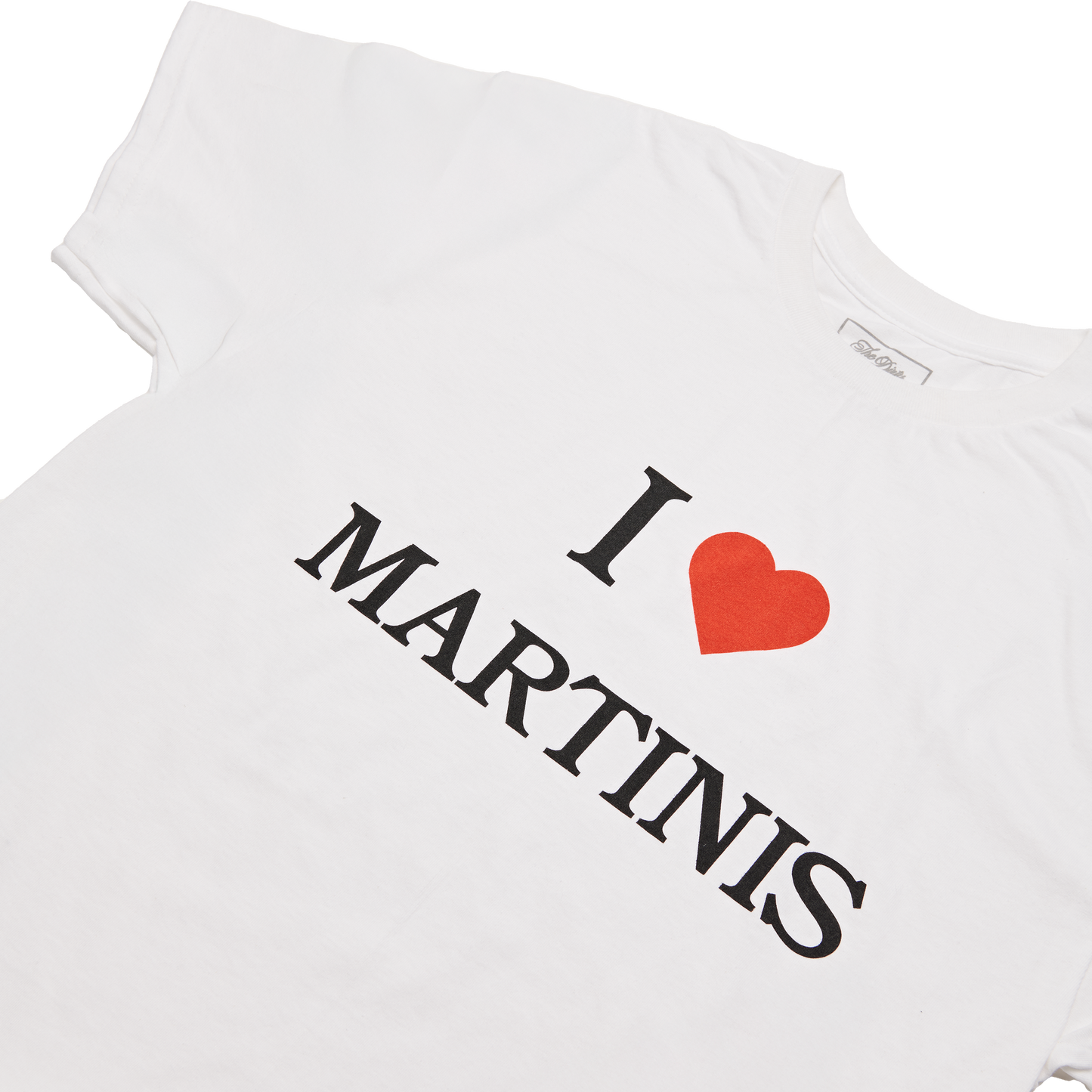 The Dirty Martini Club I HEART MARTINIS Tee