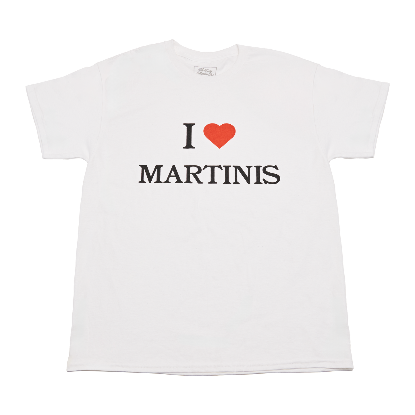 The Dirty Martini Club I HEART MARTINIS Tee