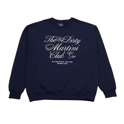 The Parisian Club Crewneck (Navy)